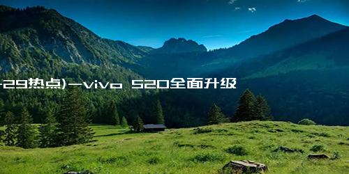 (11-29热点)-vivo S20全面升级，续航与拍照性能更强，一起来看看吧！